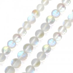 Spectrolite Opal Bead Round 10mm (~39pcs/string)
