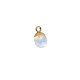 Opal Artificial Charm Oval 8x11mm