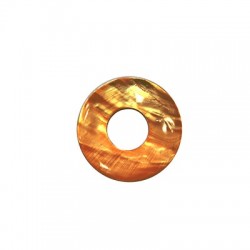 Shell Pendant Round 50x20mm