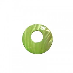 Shell Pendant Round 50x20mm