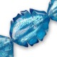 Murano Glass Leaf 25x33mm