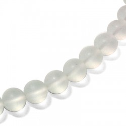 Glass Bead Frosted 6mm (68 pcs/string)