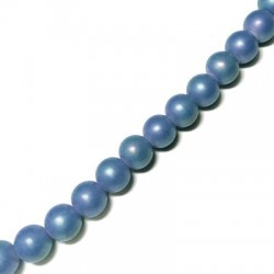 Glass Bead Round Pearlised 4mm (100 pcs/string)