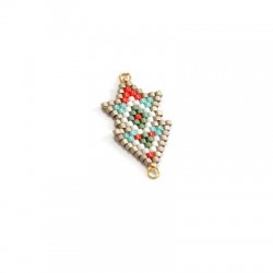 Japanese Beads  Rhombus Connector 15x26mm