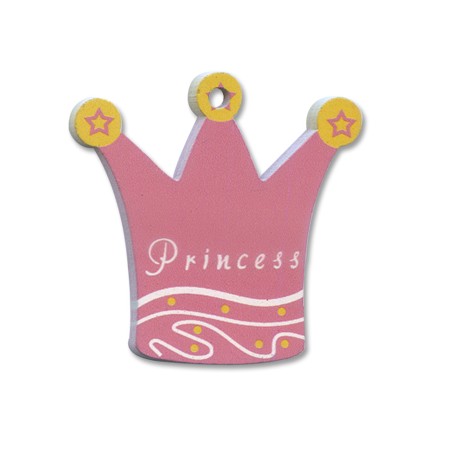 Wooden crown PRINCE 55x57mm