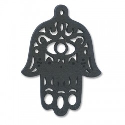 Wooden Hamsa Hand 57x80mm