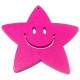 Wooden Smiling Star 70mm