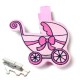Wooden Pin Baby Trolley 35x37mm