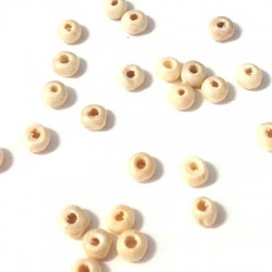 Wooden Bead 3mm (Ø 1.8mm)