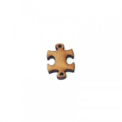 Wooden Connector Puzzle Piece 25x23mm