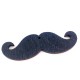 Pendentif Moustache en Bois 70x23mm