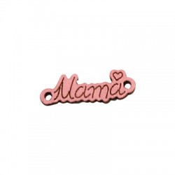 Wooden Pendant "MAMA" 10x28mm