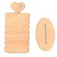 Wooden Bracelet Display with Heart 180x90mm