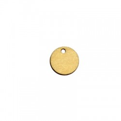 Wooden Round Pendant 15mm