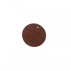 Wooden Charm Round 17mm