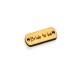 Wooden Connector Tag "Bride to Be" 21x9mm
