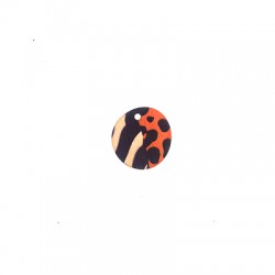 Wooden Painted Charm 20mm
