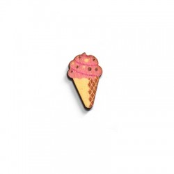 Wooden Icecream 11x18mm