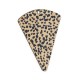 Wooden Pendant Triangle Animal Print 41x60mm