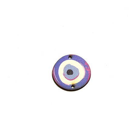 Wooden Connector Round Eye 25mm