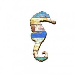 Wooden Magnet Sea Horse 34x70mm