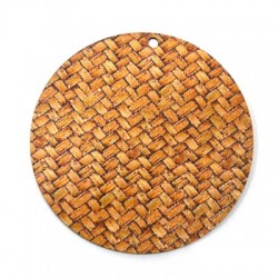 Wooden Pendant Round 60mm