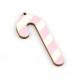 Wooden Pendant Candy Cane 27x60mm