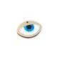 Wooden and Plexi Acrylic Pendant Eye 40x29mm