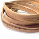 Cordon en cuir plat Cousu 10 mm (0.7 m)