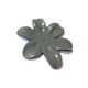 Leather Flower Shiny 70mm