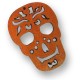 Coglante de Cuero Calavera 55mm