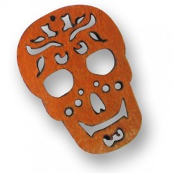 Coglante de Cuero Calavera 55mm