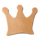 Leather Crown 70x55mm