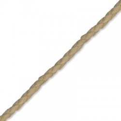 Artificial Suede Cord Braided 5mm (~10mtr/spool)