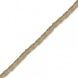 Artificial Suede Cord Braided 5mm (~10mtr/spool)