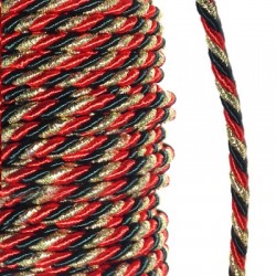 Cordón Poliestérico Trenzado 4mm (10mtr/rollo)