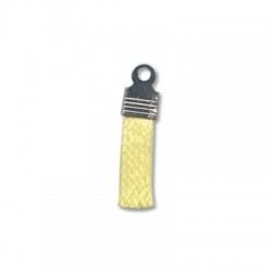 Pompon en Dentelle Cirée 5 x 20 mm