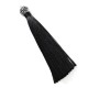 Synthetic Tassel With Strass Cap 95mm