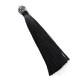 Synthetic Tassel with Strass Cap 95mm