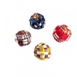 Woolen Pom-Pom with Cap 15mm