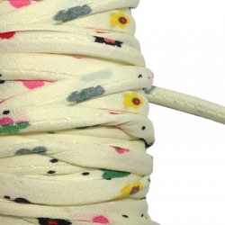 Cotton Cord Flowers 5mm (5mtrs/spool)