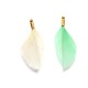 Feather Pendant with Cap 30mm