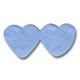 Felt Lace Heart 25mm