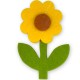 Flor de Fieltro 50x68mm