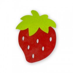 Felt Strawberry 30x35mm