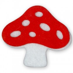 Felt Mushroom 54x50mm