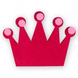 Felt Crown 80x60mm