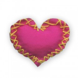 Fabric Heart 30mm