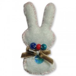 Felt Pendant Rabbit25x55mm