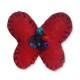 Felt Pendant Butterfly 30x35mm